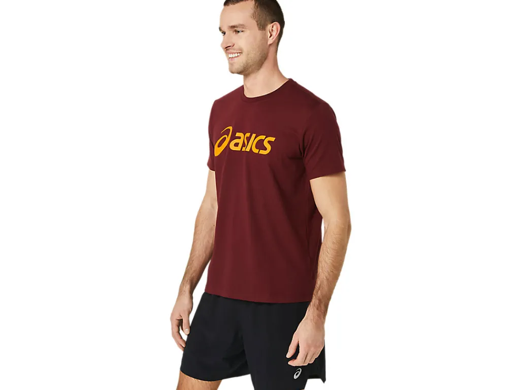 asics_big_logo_tee_2.webp Heren ASICS Shirts Met Korte Mouwen* Big Logo Tee