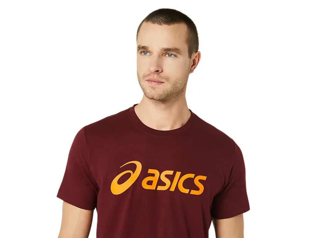 asics_big_logo_tee_3.webp Heren ASICS Shirts Met Korte Mouwen* Big Logo Tee