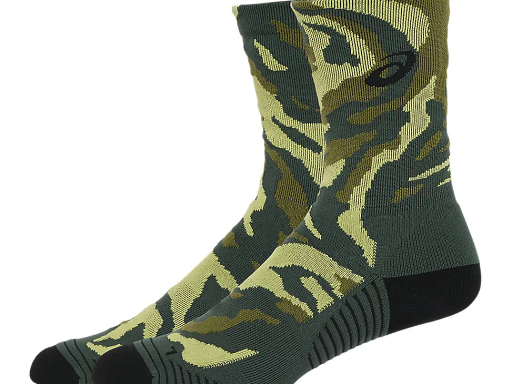 color_camo_run_crew_sock_1.webp Missen ASICS Sokken*Color Camo Run Crew Sock