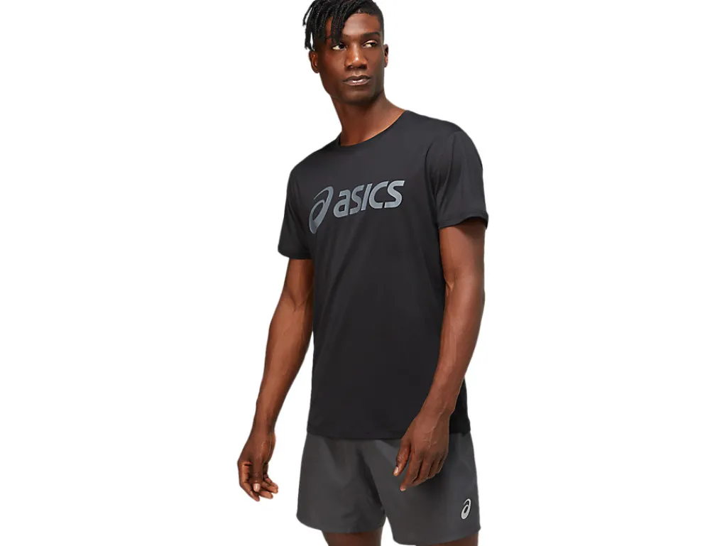 Heren ASICS Shirts Met Korte Mouwen*Core Top
