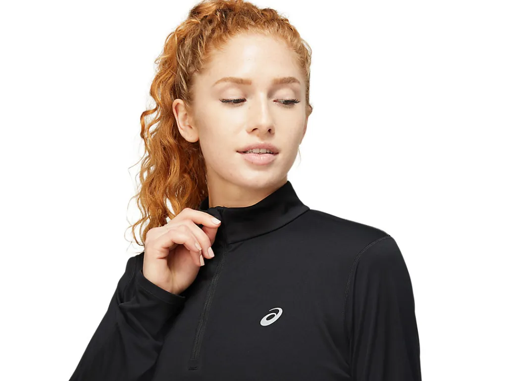 core_ls__zip_top_3-2.webp Missen ASICS Shirts Met Lange Mouwen*Core Ls 1/2 Zip Top