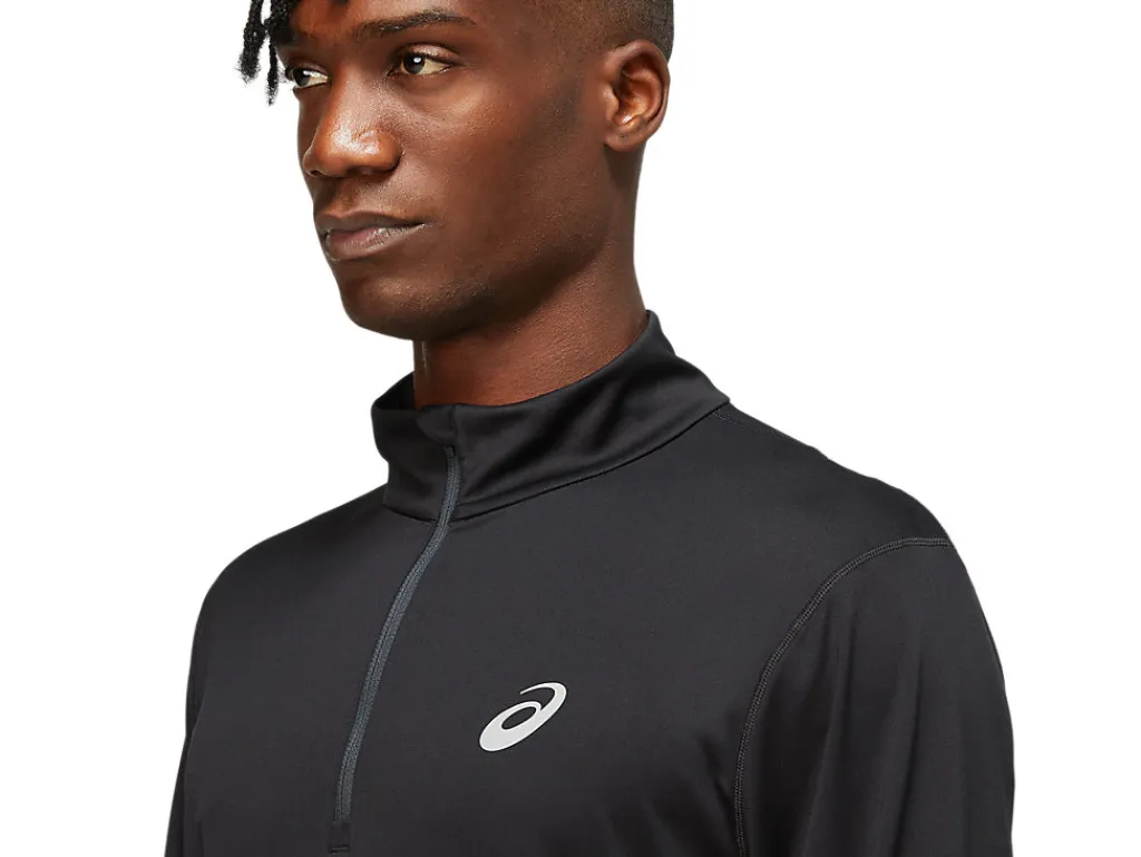 core_ls__zip_top_3.webp Heren ASICS Shirts Met Lange Mouwen*Core Ls 1/2 Zip Top