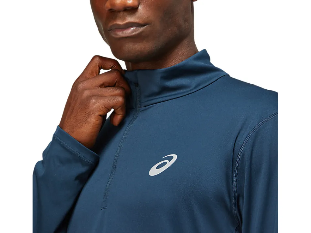 core_ls__zip_top_4-1.webp Heren ASICS Shirts Met Lange Mouwen*Core Ls 1/2 Zip Top
