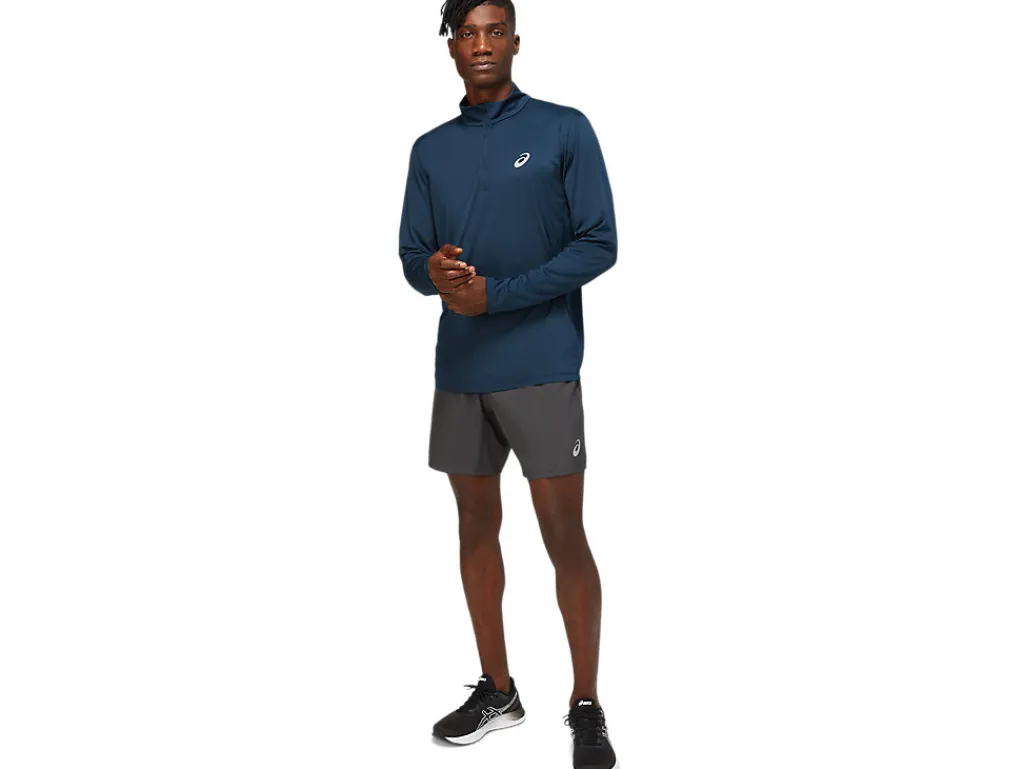 core_ls__zip_top_5-1.webp Heren ASICS Shirts Met Lange Mouwen*Core Ls 1/2 Zip Top
