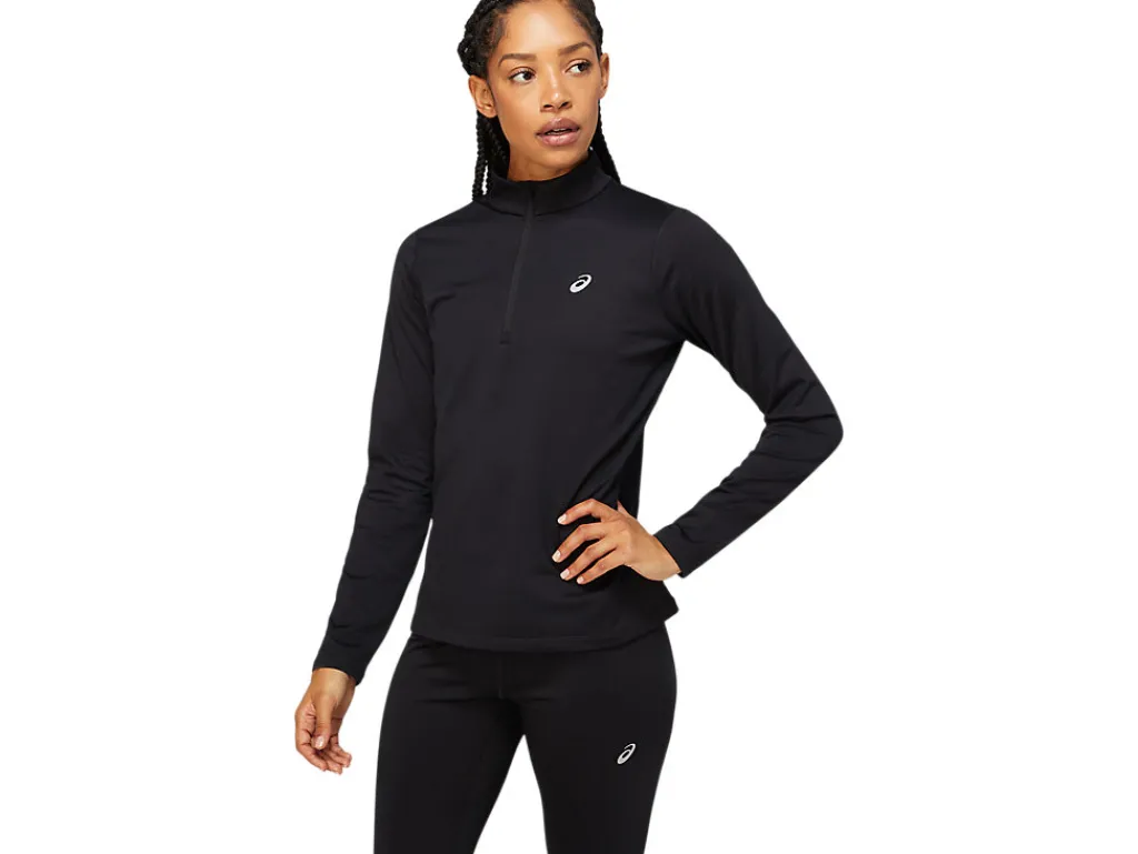 Missen ASICS Shirts Met Lange Mouwen*Core Ls 1/2 Zip Winter Top