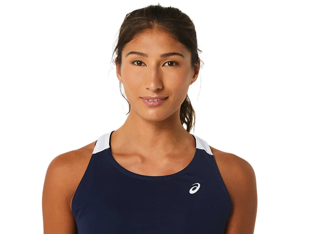 court_dress_3.webp Missen ASICS Shirts Met Korte Mouwen*Court Dress