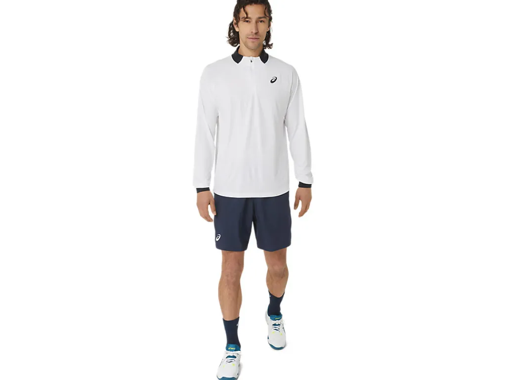 court_ls_zip_top_6.webp Heren ASICS Shirts Met Lange Mouwen*Court Ls Zip Top