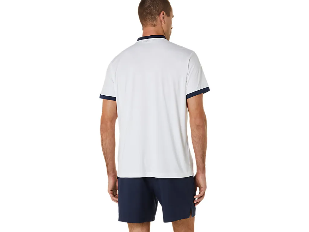 Heren ASICS Shirts Met Korte Mouwen*Court Polo Shirt