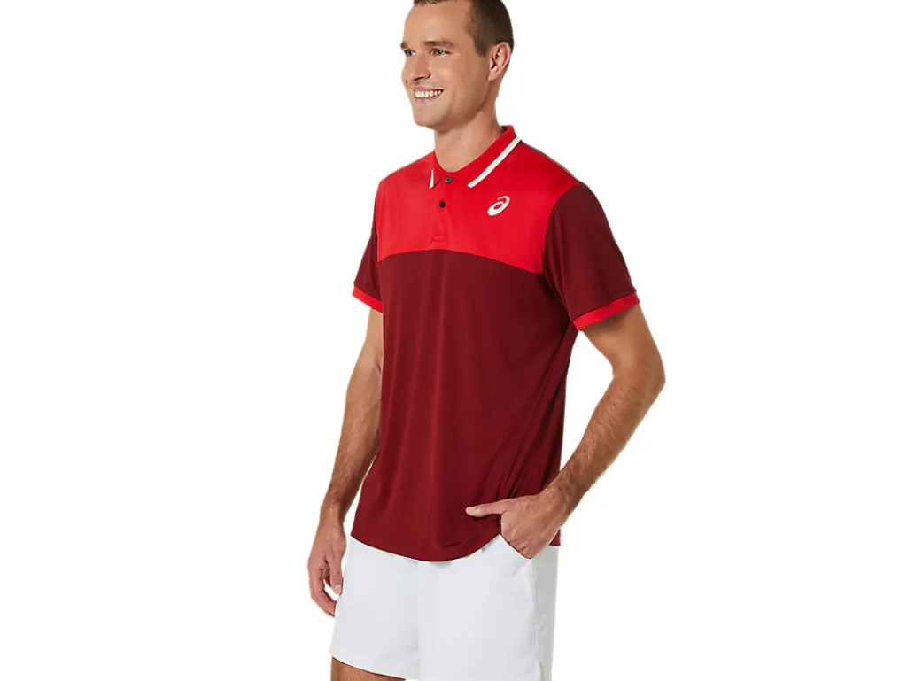 court_polo_shirt_2-1.webp Heren ASICS Shirts Met Korte Mouwen*Court Polo Shirt