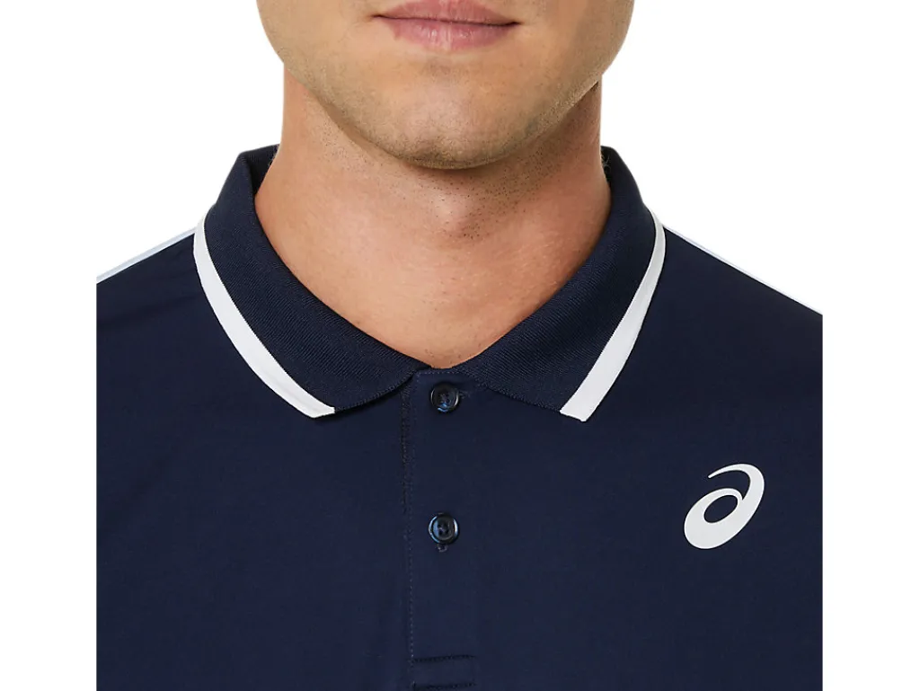 court_polo_shirt_4.webp Heren ASICS Shirts Met Korte Mouwen*Court Polo Shirt