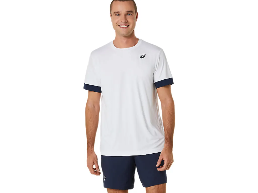 Heren ASICS Shirts Met Korte Mouwen*Court Ss Top