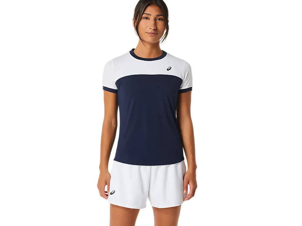 Missen ASICS Shirts Met Korte Mouwen*Court Ss Top