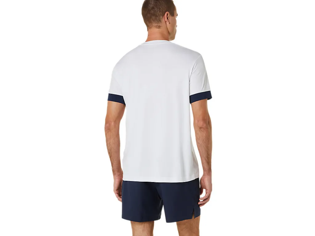 Heren ASICS Shirts Met Korte Mouwen*Court Ss Top