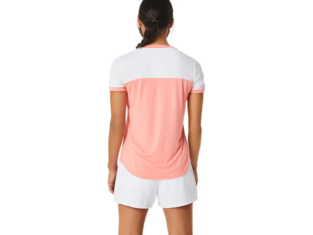 Missen ASICS Shirts Met Korte Mouwen*Court Ss Top