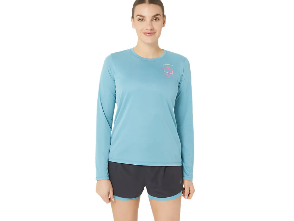 Missen ASICS Shirts Met Lange Mouwen*Fujitrail Logo Ls Top