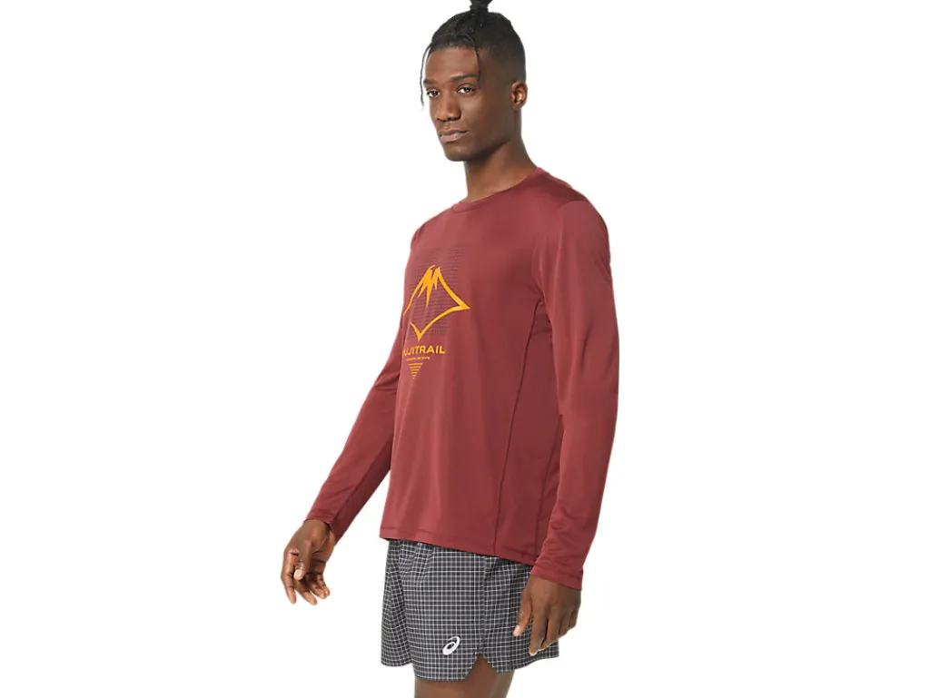 fujitrail_logo_ls_top_2.webp Heren ASICS Shirts Met Lange Mouwen*Fujitrail Logo Ls Top