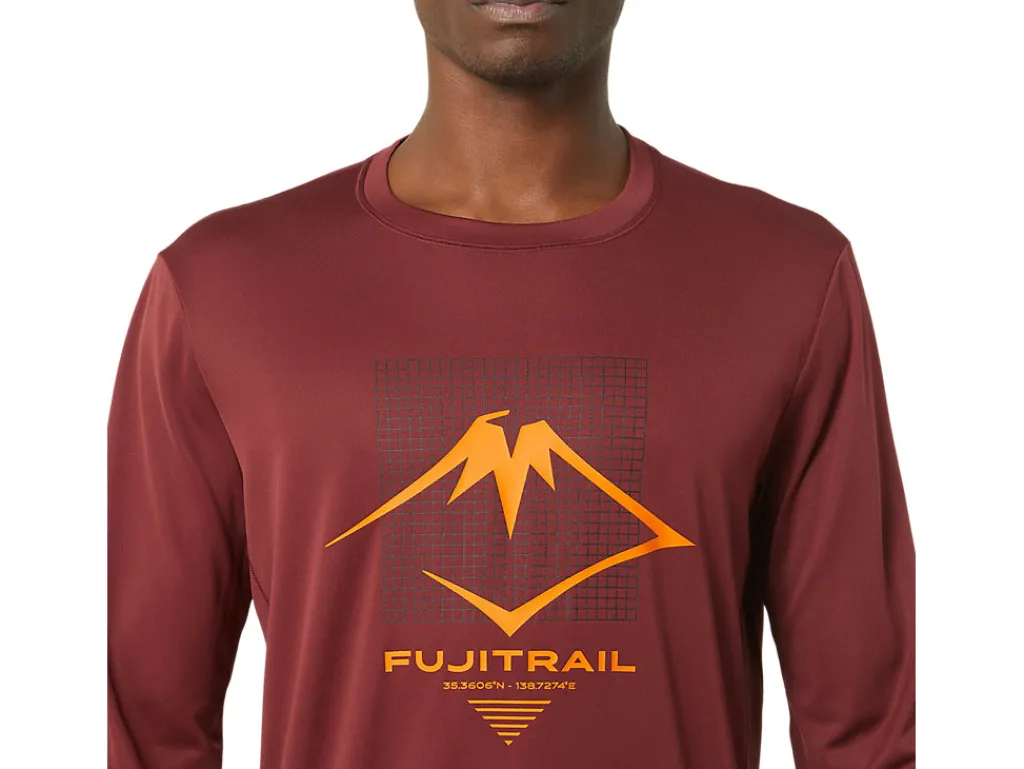 fujitrail_logo_ls_top_4.webp Heren ASICS Shirts Met Lange Mouwen*Fujitrail Logo Ls Top
