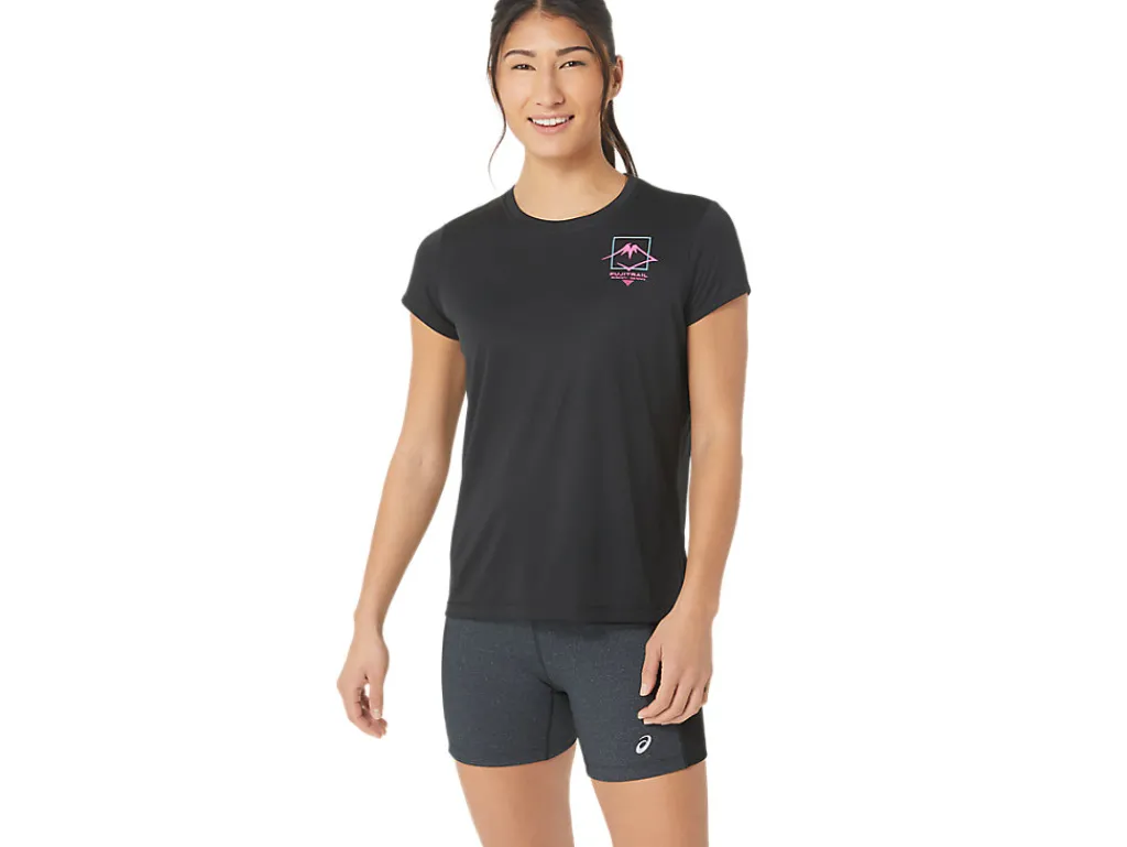 Missen ASICS Shirts Met Korte Mouwen*Fujitrail Logo Ss Top