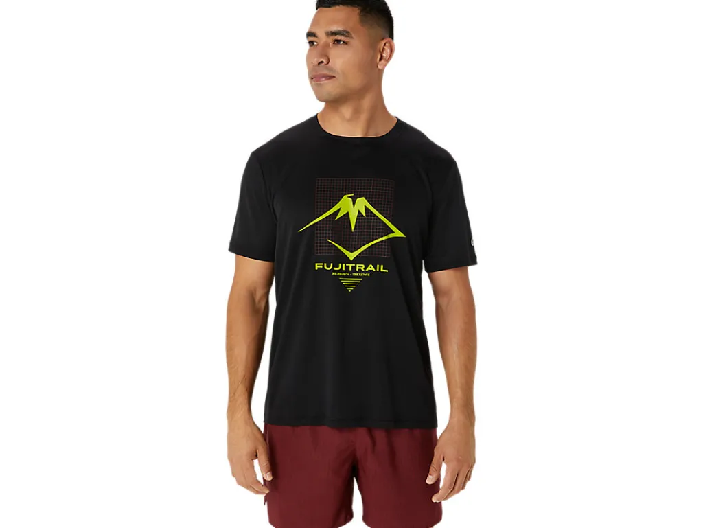 Heren ASICS Shirts Met Korte Mouwen*Fujitrail Logo Ss Top
