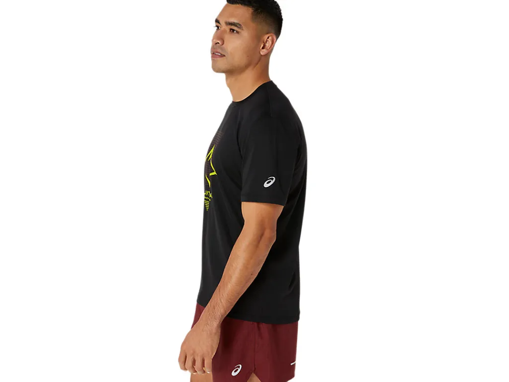 fujitrail_logo_ss_top_2.webp Heren ASICS Shirts Met Korte Mouwen*Fujitrail Logo Ss Top