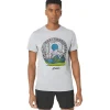 Heren ASICS Shirts Met Korte Mouwen*Graphic Tee Trabuco 2