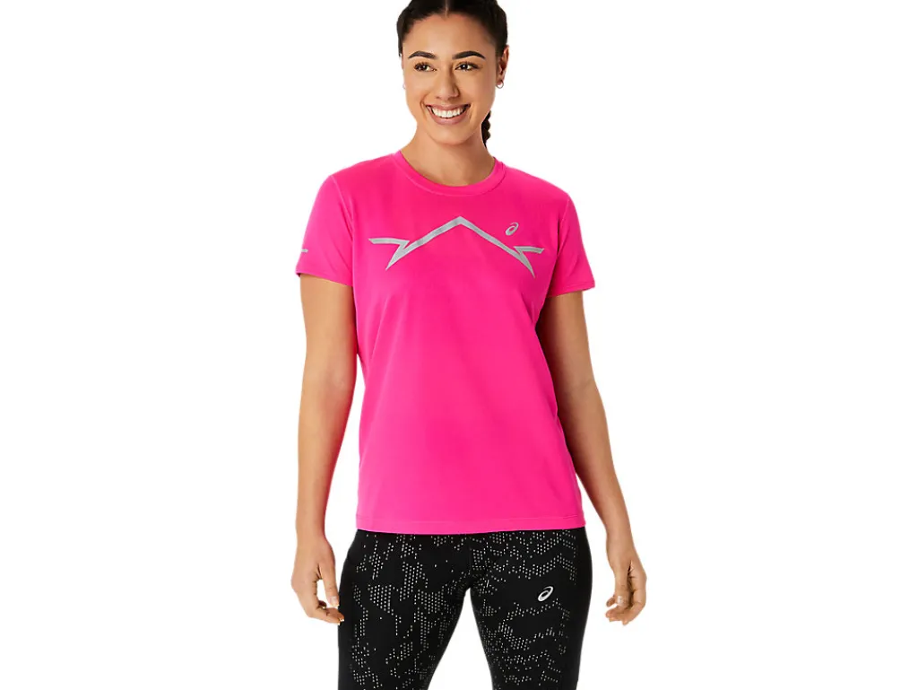 Missen ASICS Shirts Met Korte Mouwen*Lite-Show Ss Top