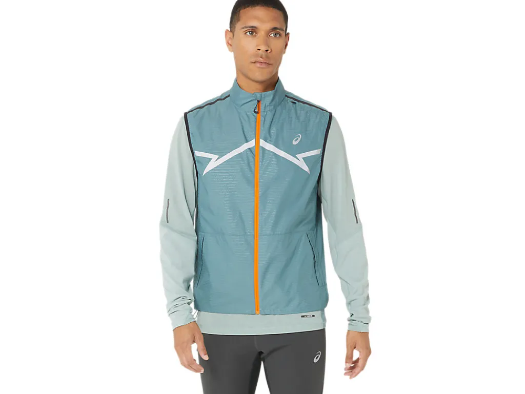 Heren ASICS Jassen En Vesten*Lite-Show Vest