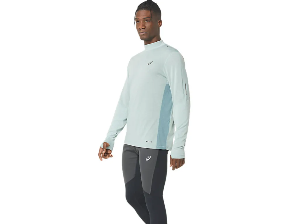 metarun_mock_neck_ls_top_2.webp Heren ASICS Shirts Met Lange Mouwen*Metarun Mock Neck Ls Top
