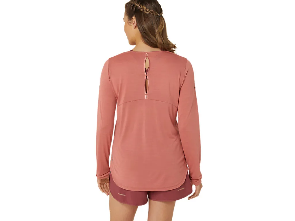 Missen ASICS Shirts Met Lange Mouwen*Nagino Run Ls Top