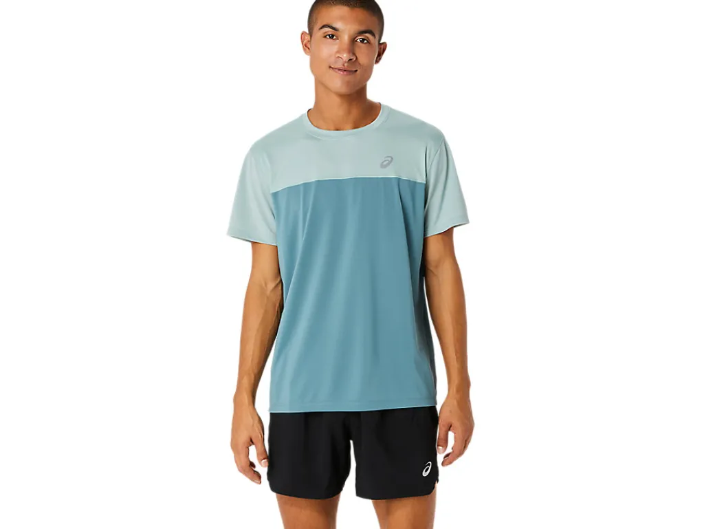 Heren ASICS Shirts Met Korte Mouwen*Race Ss Top