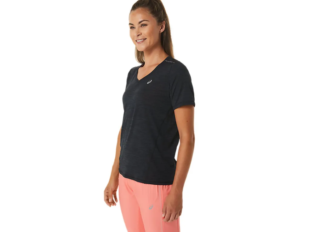 race_vneck_ss_top_2.webp Missen ASICS Shirts Met Korte Mouwen*Race V-Neck Ss Top