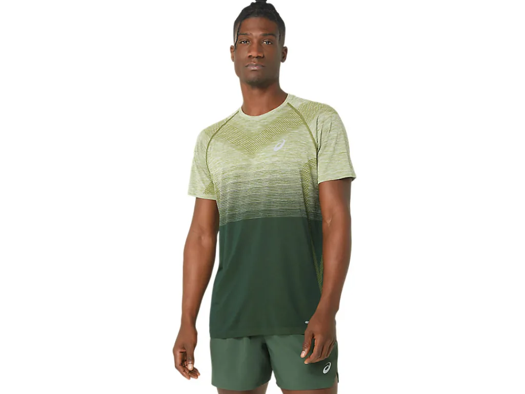 Heren ASICS Shirts Met Korte Mouwen*Seamless Ss Top