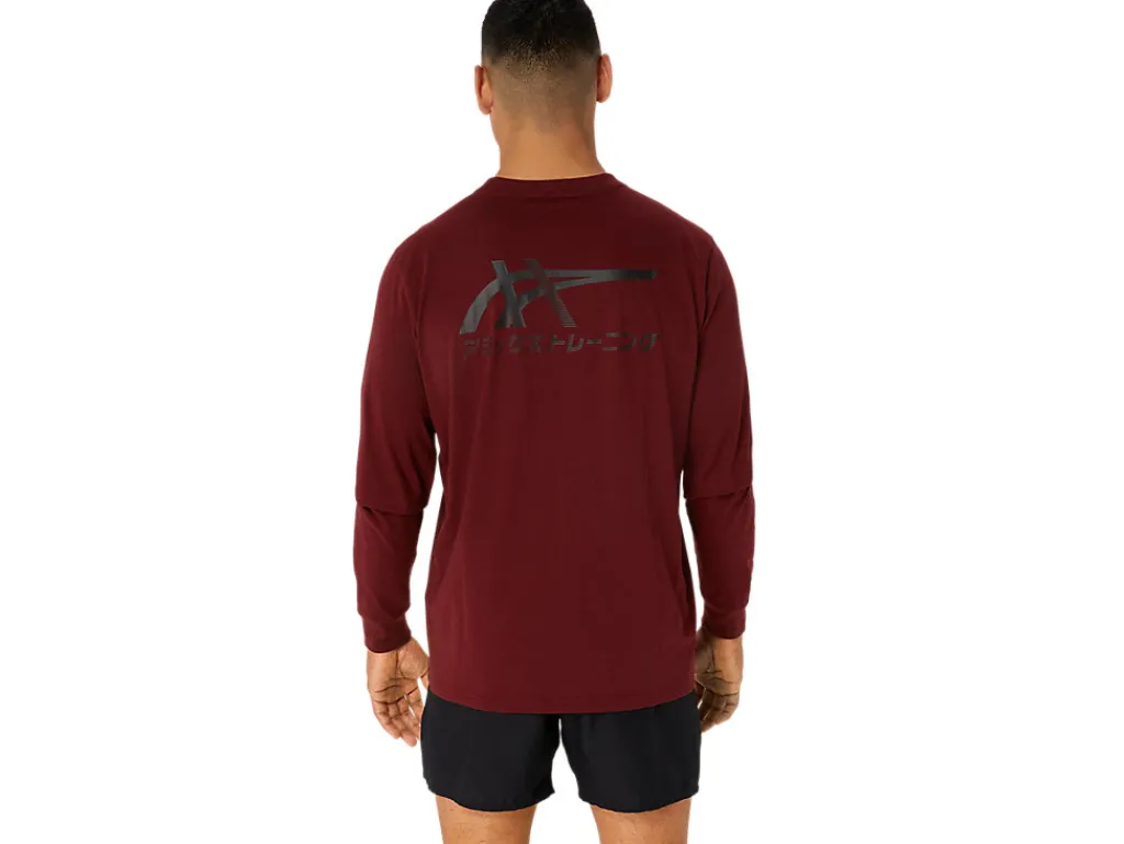 Heren ASICS Shirts Met Lange Mouwen*Tiger Ls Top