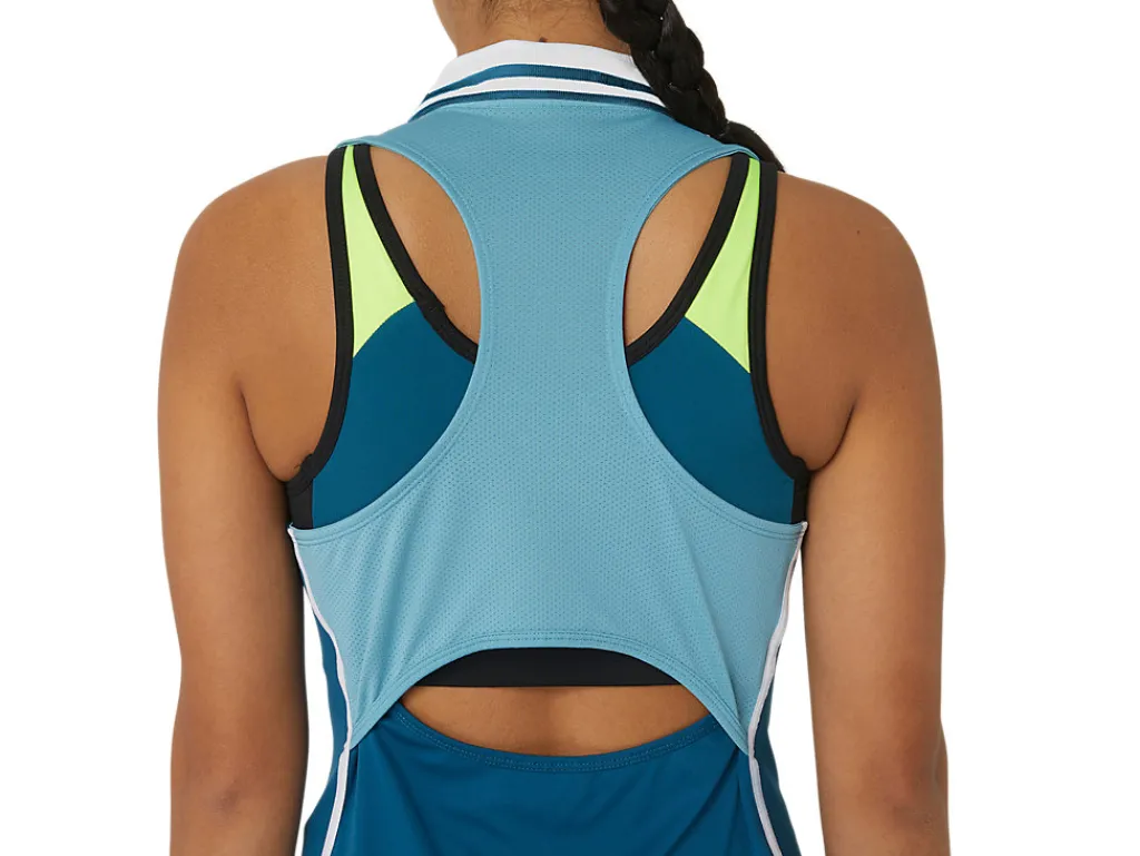 women_match_dress_5.webp Missen ASICS Shirts Met Korte Mouwen*Women Match Dress